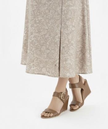 صندل زنانه چرم طبیعی چرم مشهد مدل J2755