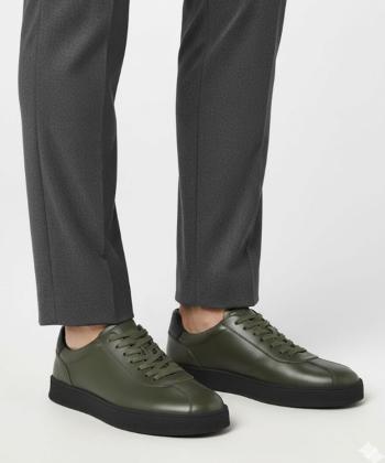 کفش روزمره چرم طبیعی مردانه چرم مشهد مدل J6325