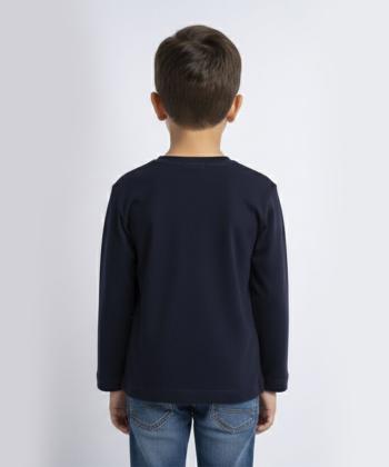 بلوز آستين بلند بچگانه تيتيش طرح فوتبال