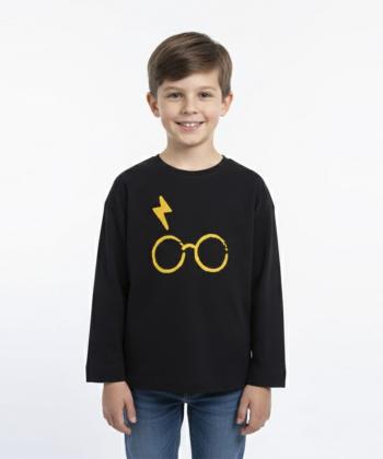 بلوز آستين بلند بچگانه تيتيش طرح هري پاتر