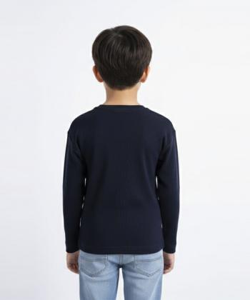 بلوز آستين بلند بچگانه تيتيش طرح فضايي