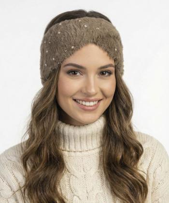 هدبند پیچی مرواریدی زنانه نوولاشال مدل 63037