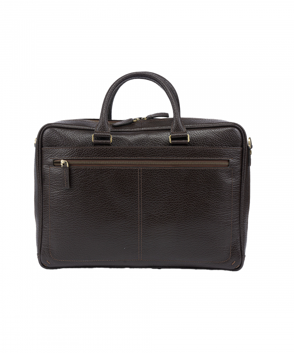 کیف اداری چرم طبیعی نوین چرم Novin Leather مدل منتو