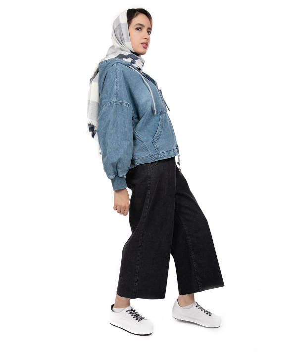 سویشرت جین زنانه جین وست Jeanswest کد 01222552