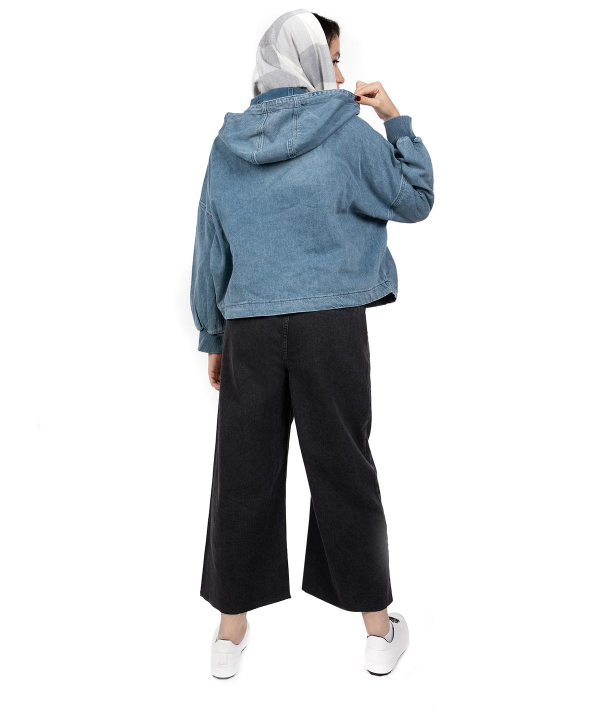 سویشرت جین زنانه جین وست Jeanswest کد 01222552