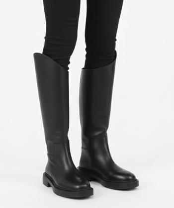 بوت زنانه چرم طبيعي چرم مشهد مدل J2802