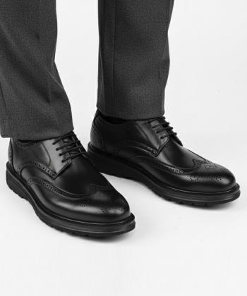 کفش رسمی مردانه چرم طبیعی صاد مدل ZM0501