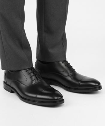 كفش رسمي مردانه چرم طبيعي صاد مدل ZM0601