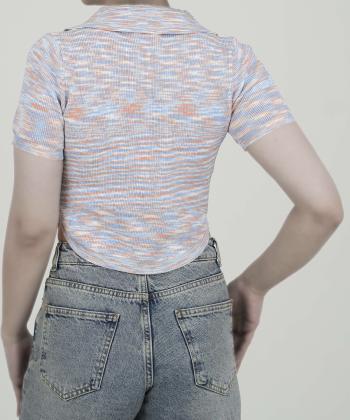 تاپ كوتاه بافت زنانه بنيس كد 4036