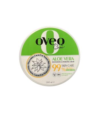 کرم مرطوب کننده و آبرسان اوک شاین مدل آلوئه ورا حجم 200 میلی لیتر