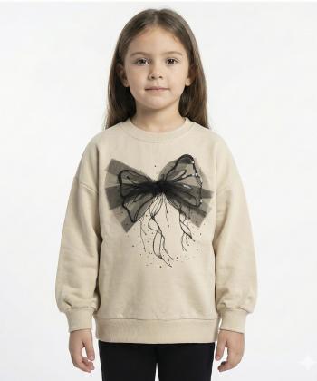 سویشرت دخترانه یو اس پولو کیدز مدل 4014C2