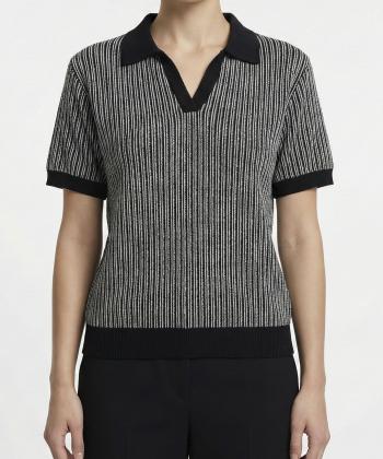 تيشرت يقه دار زنانه آر ان اس مدل 11022644