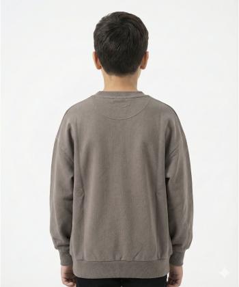 سویشرت پسرانه یو اس پولو کیدز مدل 4014C8