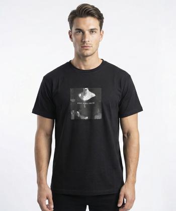 تیشرت آستین کوتاه مردانه گری مدل 1111-9