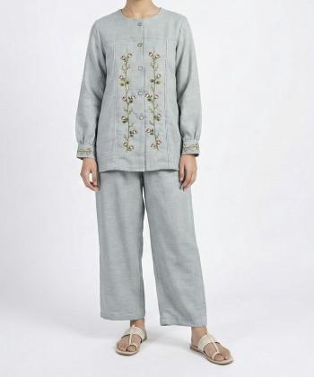 ست شومیز و شلوار دخترانه هیژا مدل 122