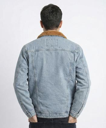 جكت جين مردانه پارتيشات مدل 5103111115332