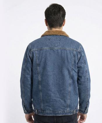 جكت جين مردانه پارتيشات مدل 5103111115310