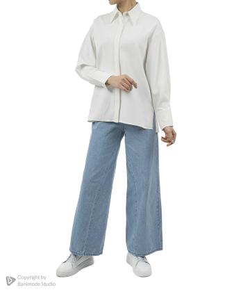 شومیز آستین بلند زنانه جوتی جینز مدل 43731334