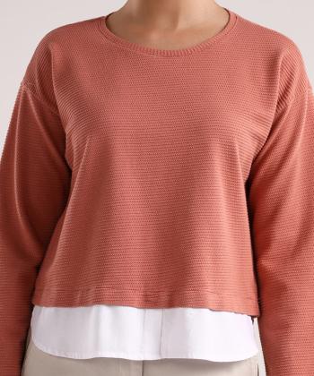 تیشرت آستین بلند زنانه سارك كد 1335065