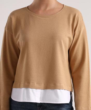 تیشرت آستین بلند زنانه سارك كد 1335065