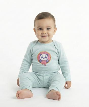 ست بادي و شلوار بچگانه نيل كوك كد AZ720