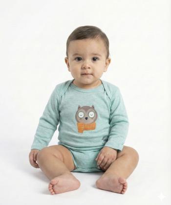 ست بادي و شلوار بچگانه نيل كوك كد AZ620