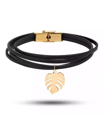 دستبند طلا 18 عیار زنانه روبی مدل 4305