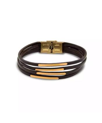 دستبند طلا 18 عیار زنانه روبی مدل 30962