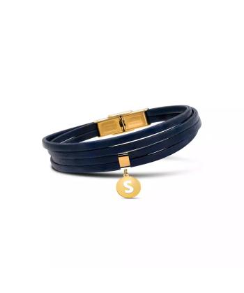 دستبند طلا 18 عیار زنانه روبی مدل 42314