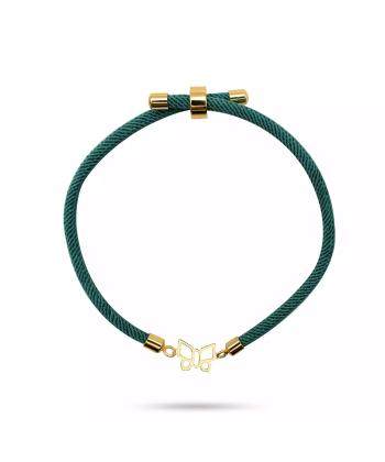 دستبند طلا 18 عیار زنانه روبی مدل 45115