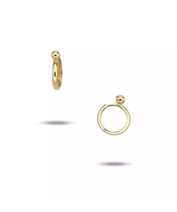 گوشواره طلا 18 عیار زنانه روبی مدل 52639