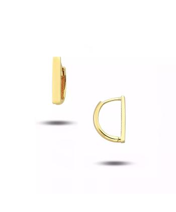 گوشواره طلا 18 عیار زنانه روبی مدل 41934