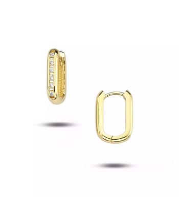 گوشواره طلا 18 عیار زنانه روبی مدل 39373