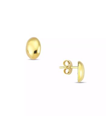 گوشواره طلا 18 عیار زنانه روبی مدل 42410