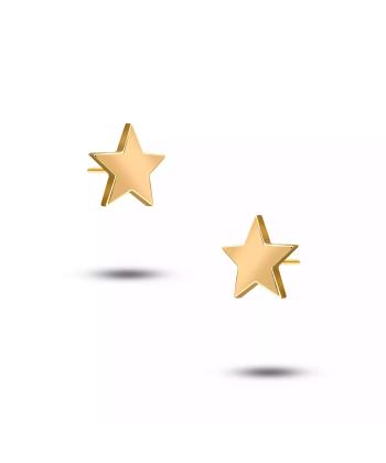 گوشواره طلا 18 عیار زنانه روبی مدل 46627