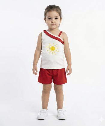 ست تاپ و شلوارك بچگانه نيل كوك كد AZ920