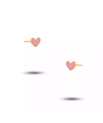 گوشواره طلا 18 عیار زنانه روبی مدل 54294