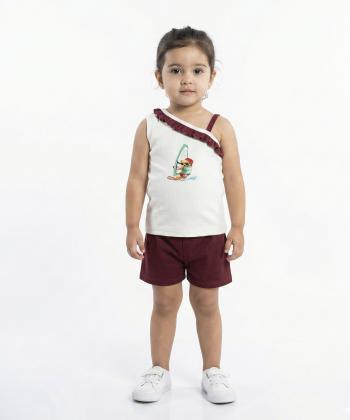 ست تاپ و شلوارك بچگانه نيل كوك كد AZ920