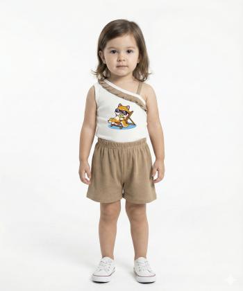 ست تاپ و شلوارك بچگانه نيل كوك كد AZ920