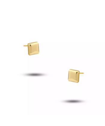 گوشواره طلا 18 عیار زنانه روبی مدل 85732