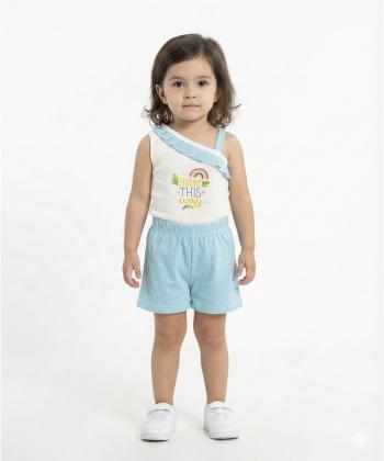 ست تاپ و شلوارك بچگانه نيل كوك كد AZ820