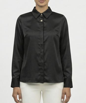 شوميز كرپ زنانه برنس مدل 02638