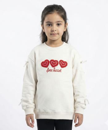 سويشرت دخترانه مرينو مدل 1855