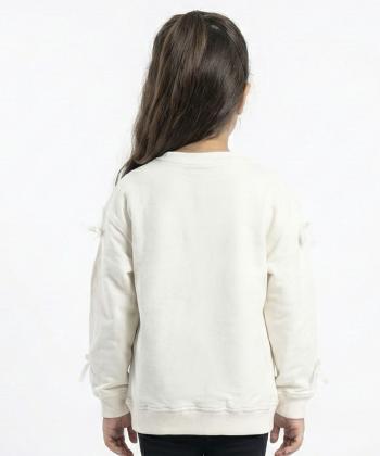 سويشرت دخترانه مرينو مدل 1855