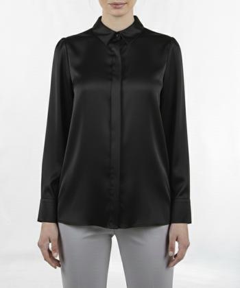 شوميز ساتن زنانه بهبود مدل 701564