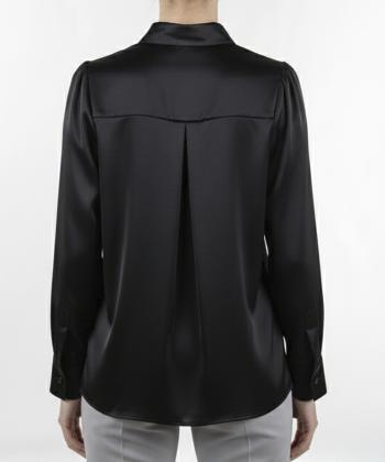 شوميز ساتن زنانه بهبود مدل 701564