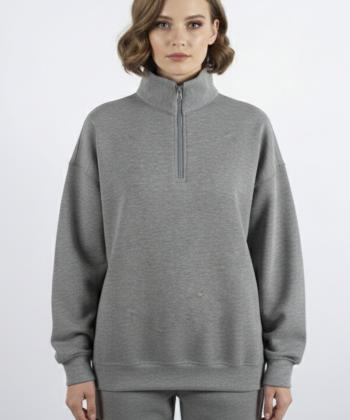 سویشرت  زنانه بهبود مدل 715227