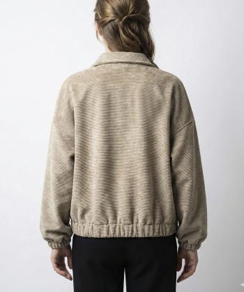 بامبر مخمل زنانه ريس مدل 1616007