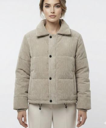 بامبر جكت مخمل زنانه سوپردراي مدل 6626013