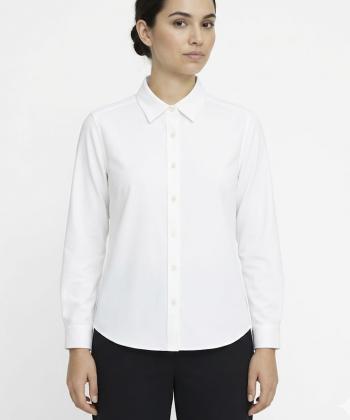 شومیز نخی آستین بلند زنانه تولیکا مدل 33018